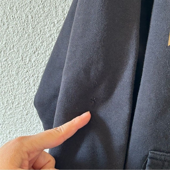 PRO CALI Men’s BACKWOODS Hoodie Sweater 2XL Black Pull Over Casual Street - Picture 9 of 14